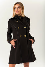 Cargar imagen en el visor de la galería, ABRIGO NEGRO
